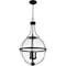Quoizel Pendant Pendant 3 Lights Matte Black QP6169MBK - alternate 5